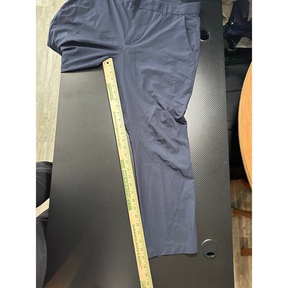 Fabletics Mens The Only Pant Performance Stretch Golf Caual Navy Blue Size 34x28 - Picture 5 of 12